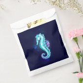 Crystal Ice Seepferd auf blauem Hintergrund Geschenktütchen (Versiegelt)