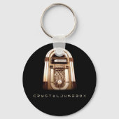 Crystal Jukebox-Schlüsselanhänger Schlüsselanhänger (Vorderseite)