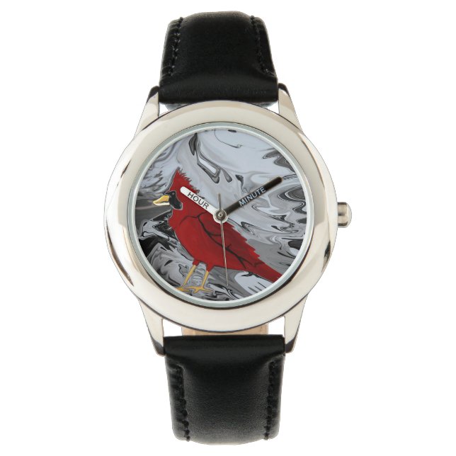 Crystal-Kardinal Armbanduhr (Vorderseite)