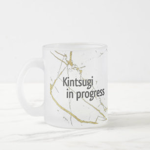 Crystal Kintsugi mug Mattglastasse