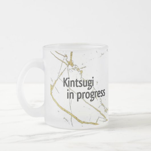 Crystal Kintsugi mug Mattglastasse (Links)
