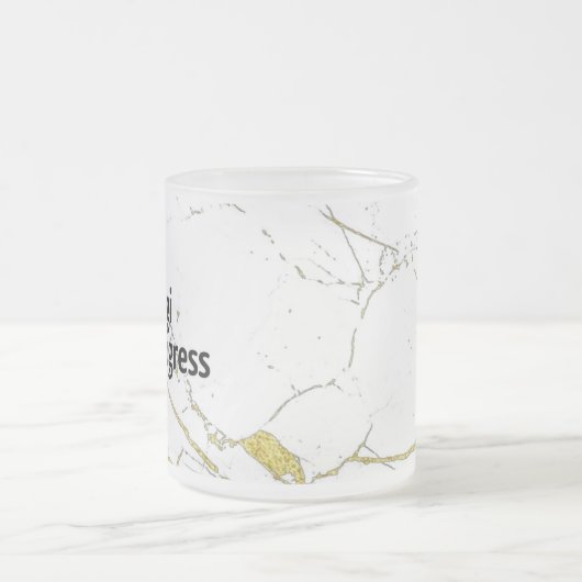 Crystal Kintsugi mug Mattglastasse (Mittel)