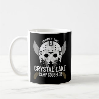 Crystal Lake Camp Counselor Horror Fans Hockey Kaffeetasse