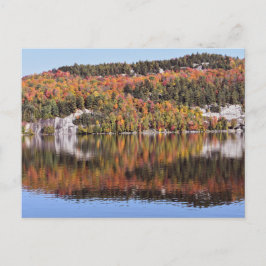 Crystal Lake Reflections, Vermont Postkarte