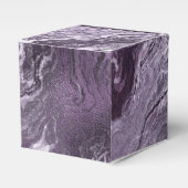 Crystal Lila Agate | Moody Marbled Stone Geschenkschachtel (Vorderseite)