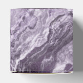 Crystal Lila Agate | Moody Marbled Stone Geschenkschachtel (Oben)