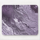 Crystal Lila Agate | Moody Marbled Stone Mousepad (Vorne)