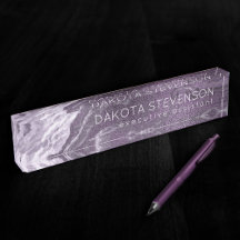 Crystal Lila Agate | Moody Marbled Stone