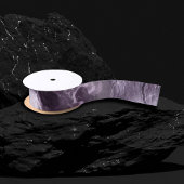 Crystal Lila Agate | Moody Marbled Stone Satinband
