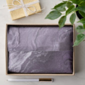 Crystal Lila Agate | Moody Marbled Stone Seidenpapier (Geschenk)