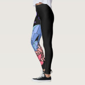 Crystal-, Lotus- und Moon-Leggings Leggings (Links)