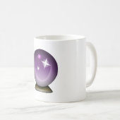Crystal Magic Ball - Emoji Kaffeetasse (VorderseiteRechts)