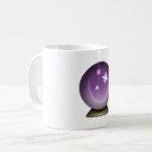 Crystal Magic Ball - Emoji Kaffeetasse (Vorderseite Links)
