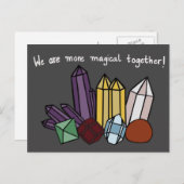 Crystal Magick Postkarte (Vorne/Hinten)