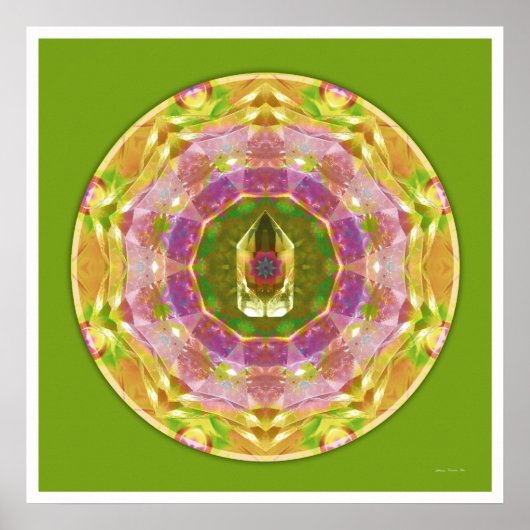 Crystal Mandala 1 Poster (Vorne)