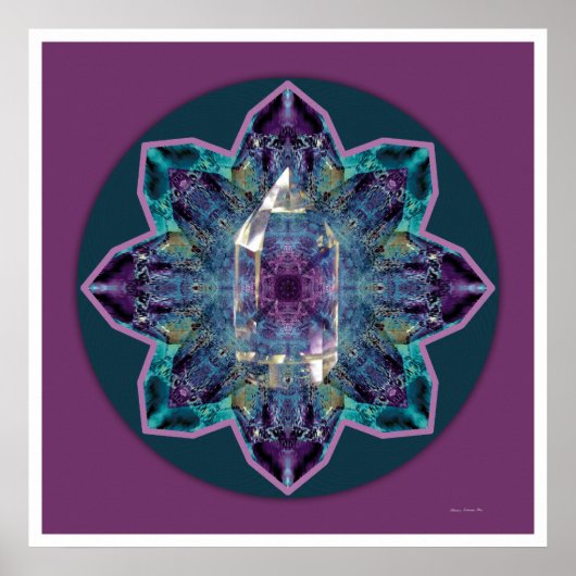 Crystal Mandala 3 Poster (Vorne)