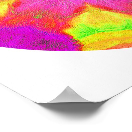 Crystal Mandala "Children's Hour" Poster (Ecke)