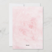 Crystal Meaning Card - Rose Quarz Feiertagskarte (Rückseite)