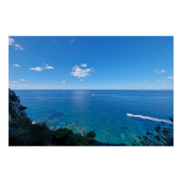Crystal Mediterranean sea Poster