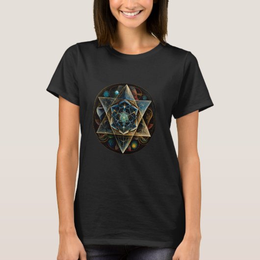 Crystal Merkabah T-Shirt (Vorderseite)