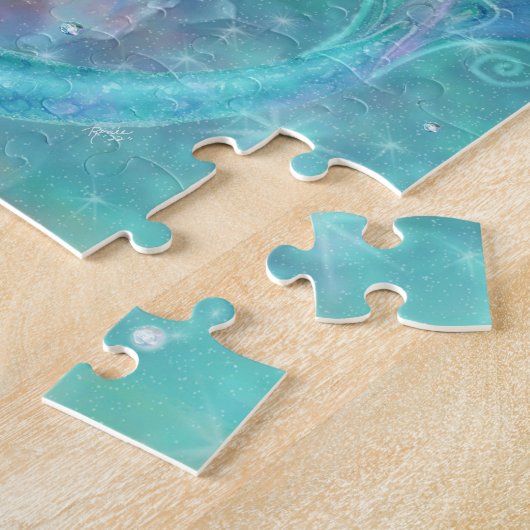 Crystal Mermaid Träume von Renee Lavoie Puzzle (Seite)