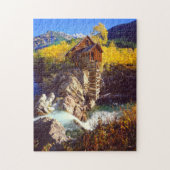Crystal Mill Colorado. Puzzle (Vertikal)