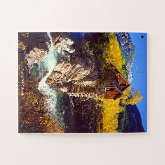 Crystal Mill Colorado. Puzzle (Horizontal)
