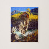 Crystal Mill Colorado. Puzzle (Vertikal)