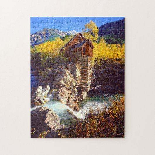 Crystal Mill Colorado. Puzzle (Vertikal)