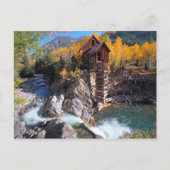 Crystal Mill, Marble, Colorado, USA Postkarte (Vorderseite)