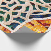 Crystal Mosaic Grandeur Geschenkpapier (Ecke)