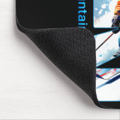 Crystal Mountain - Michigan Skiurlaub Skipass Mousepad (Ecke)