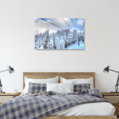 Crystal Mountain Ski Resort, nahe dem Berg Rainier Leinwanddruck (Insitu (Schlafzimmer))