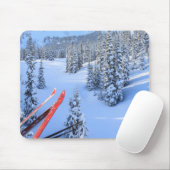 Crystal Mountain Ski Resort, nahe dem Berg Rainier Mousepad (Mit Mouse)