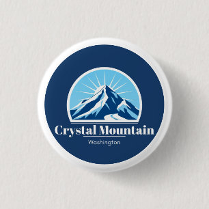 Crystal Mountain Washington Resort Button