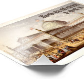 Crystal Palace London World's Fair Fotodruck (Ecke)