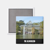 Crystal Palace, Madrid Magnet (Vorderseite/Rückseite)