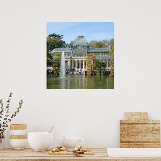 Crystal Palace, Madrid Poster (Küche)