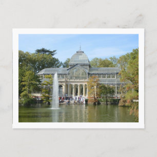 Crystal Palace, Madrid Postkarte