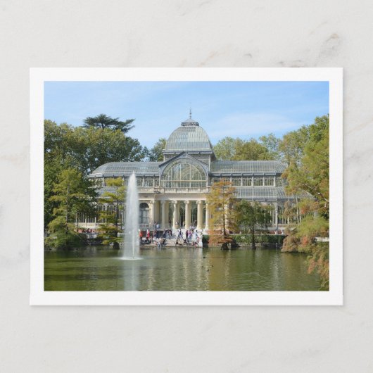 Crystal Palace, Madrid Postkarte (Vorderseite)