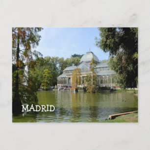 Crystal Palace, Madrid Postkarte