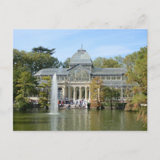 Crystal Palace, Madrid Postkarte (Vorderseite)