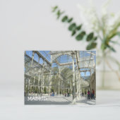 Crystal Palace, Madrid Postkarte (Stehend Vorderseite)
