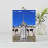 Crystal Palace Park Card (Stehend Vorderseite)