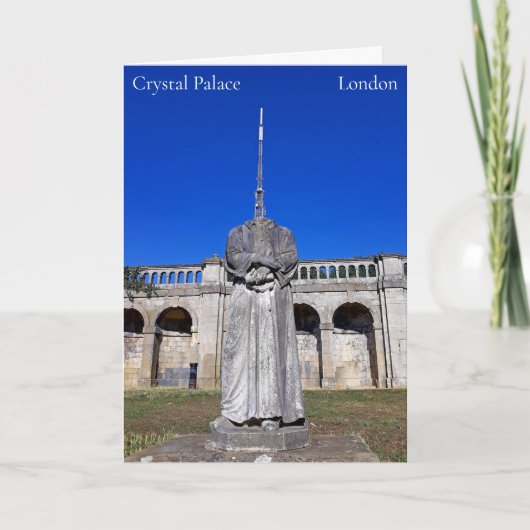 Crystal Palace Park Karte (Vorderseite)