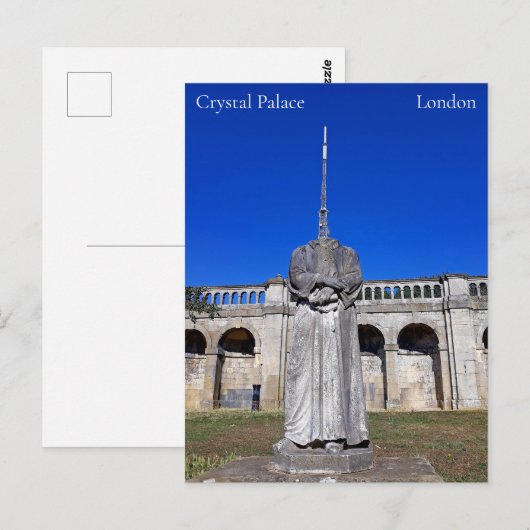 Crystal Palace Park Postkarte (Vorne/Hinten)