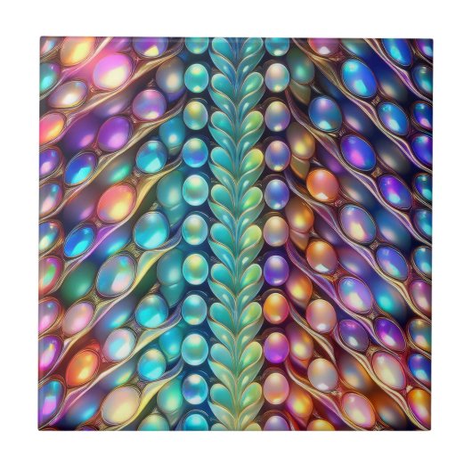 Crystal Pearl Design Fliese (Vorderseite)