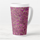 Crystal Pink und Gold Milchtasse (Rechte Ecke)
