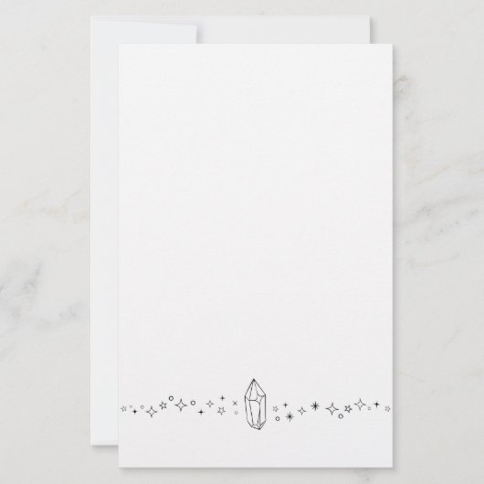 Crystal Print Stationary Briefpapier (Vorderseite)