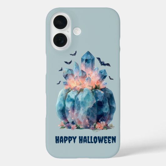 Crystal Pumpkin Halloween Case-Mate iPhone Hülle (Rückseite)